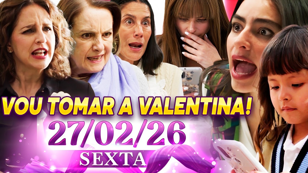 Presente de Amor - (27/02/2026) Capítulo de hoje, Sexta-Feira l Capítulo 30, SBT, Ao Vivo, Regalo.