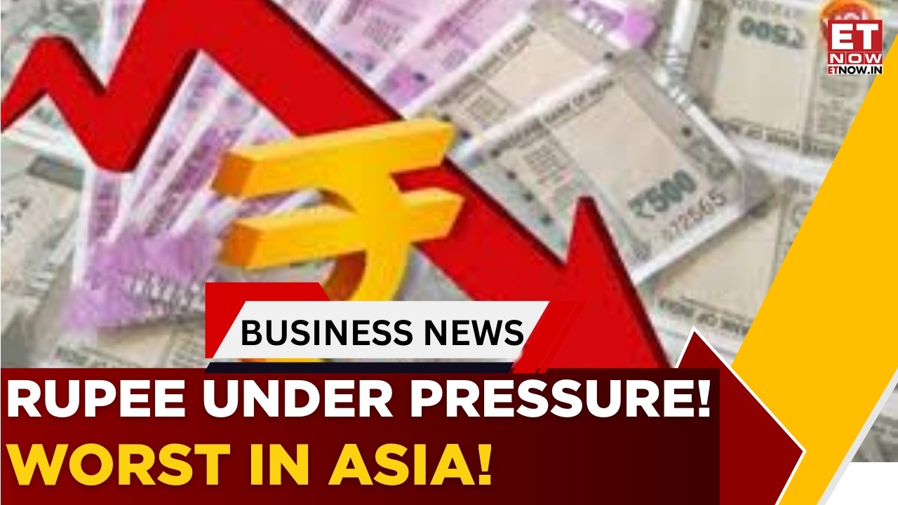 Rupee Slides to 91.48/USD Amid West Asia Tensions | Worst Performing Asian Currency | Business News