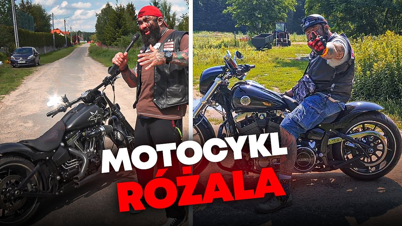 MOTOCYKL RÓŻALA | Marcin Różalski o swoim Harley'u | Najdłuższe trasy | Unikatowe przeróbki