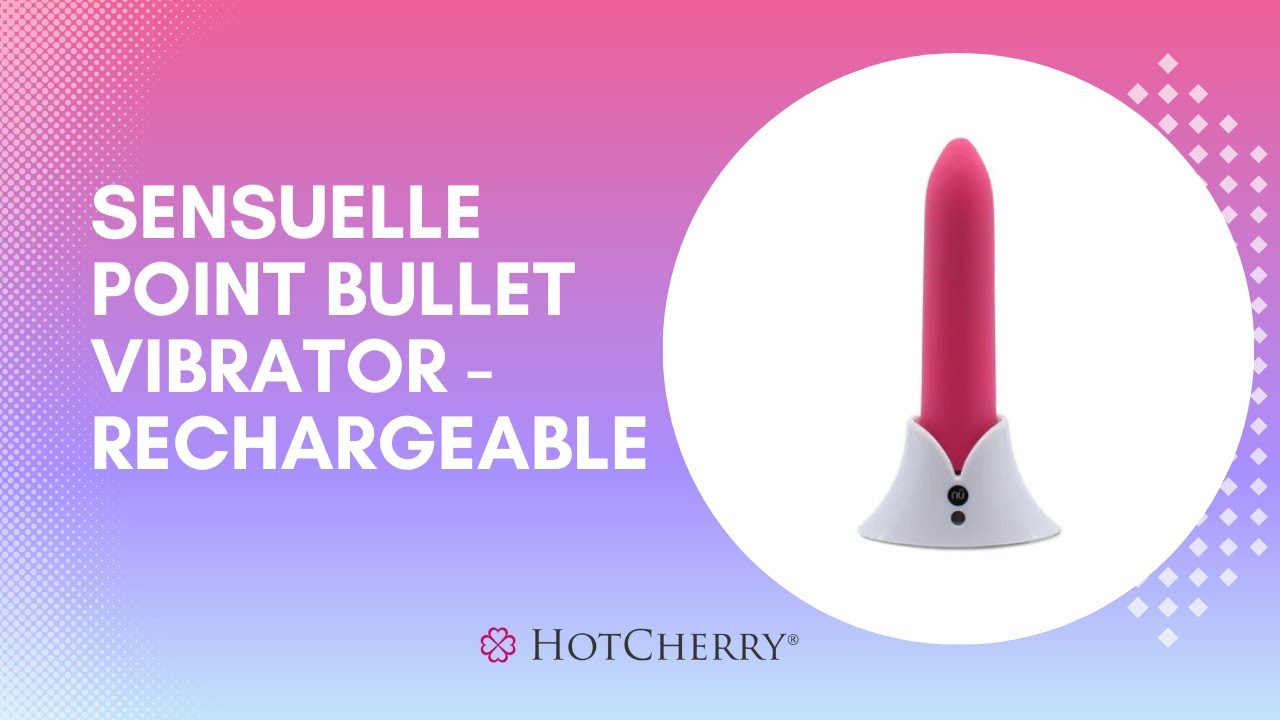 Sensuelle Point Bullet Vibrator - Rechargeable