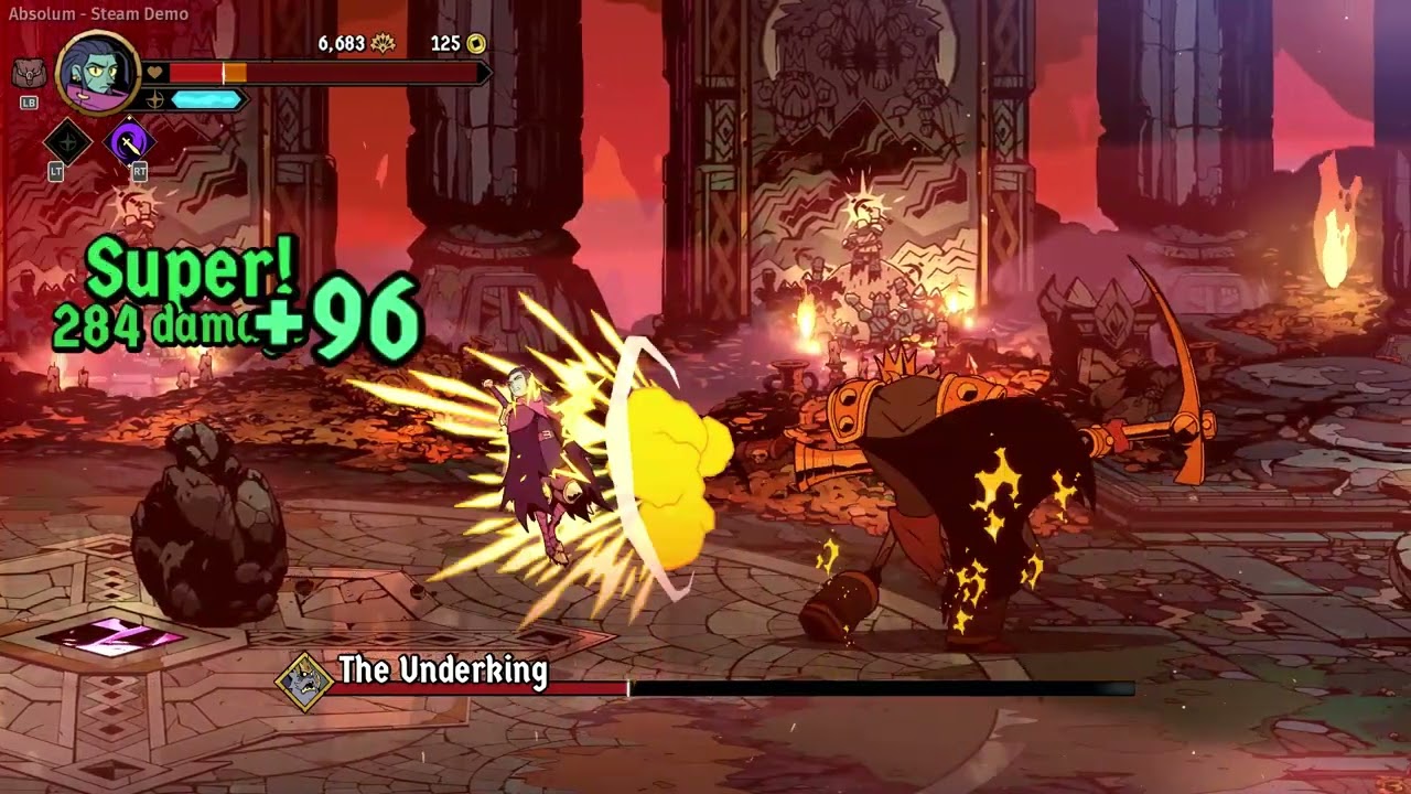 Absolum Demo The UnderKing (Boss Fight)