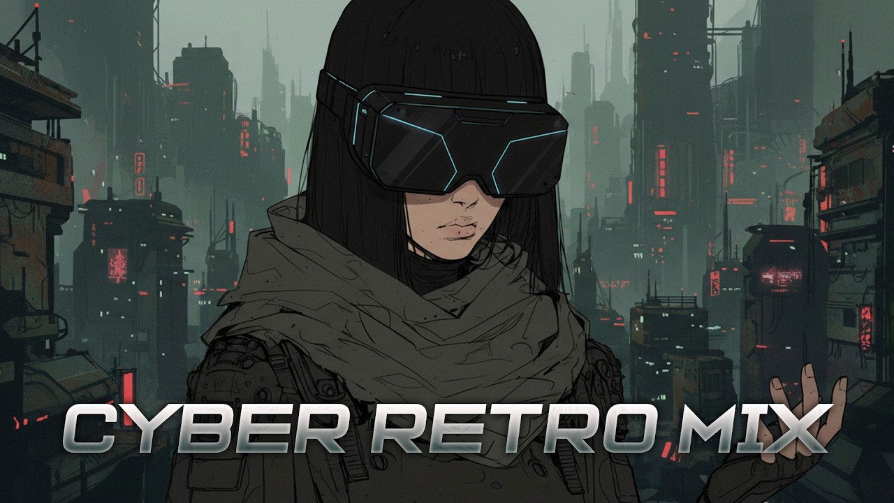 CYBER SLOWED RETRO & SYNTH MIX | FUTURISTIC VIBES KYUAZAK