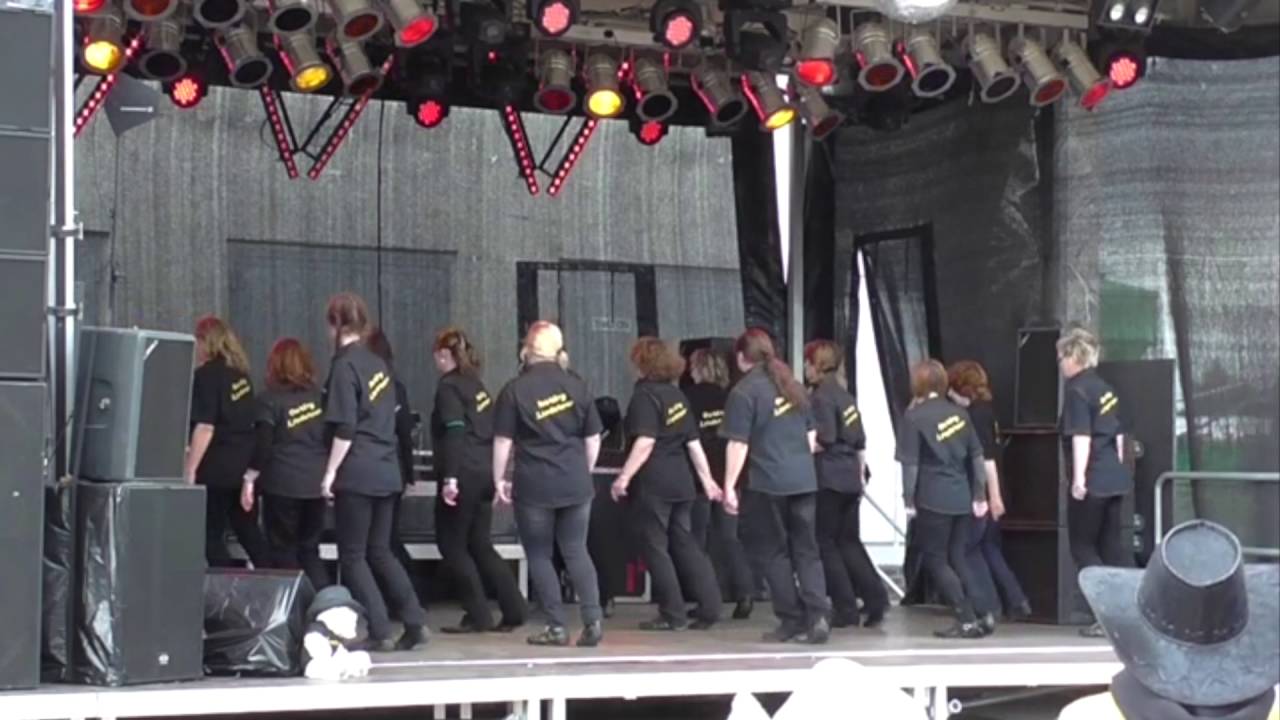 Auftritt ANGEL IN BLUE JEANS Line Dance, Country Linedancer Berlin-Brandenburg