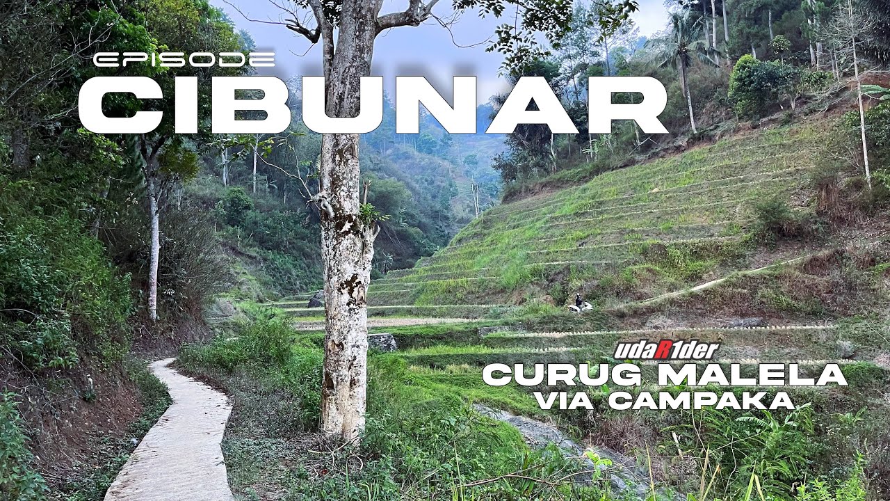 Jalur Setapak Menuju Curug Malela, Bikin Nagih❗️”Khusus Motor”
