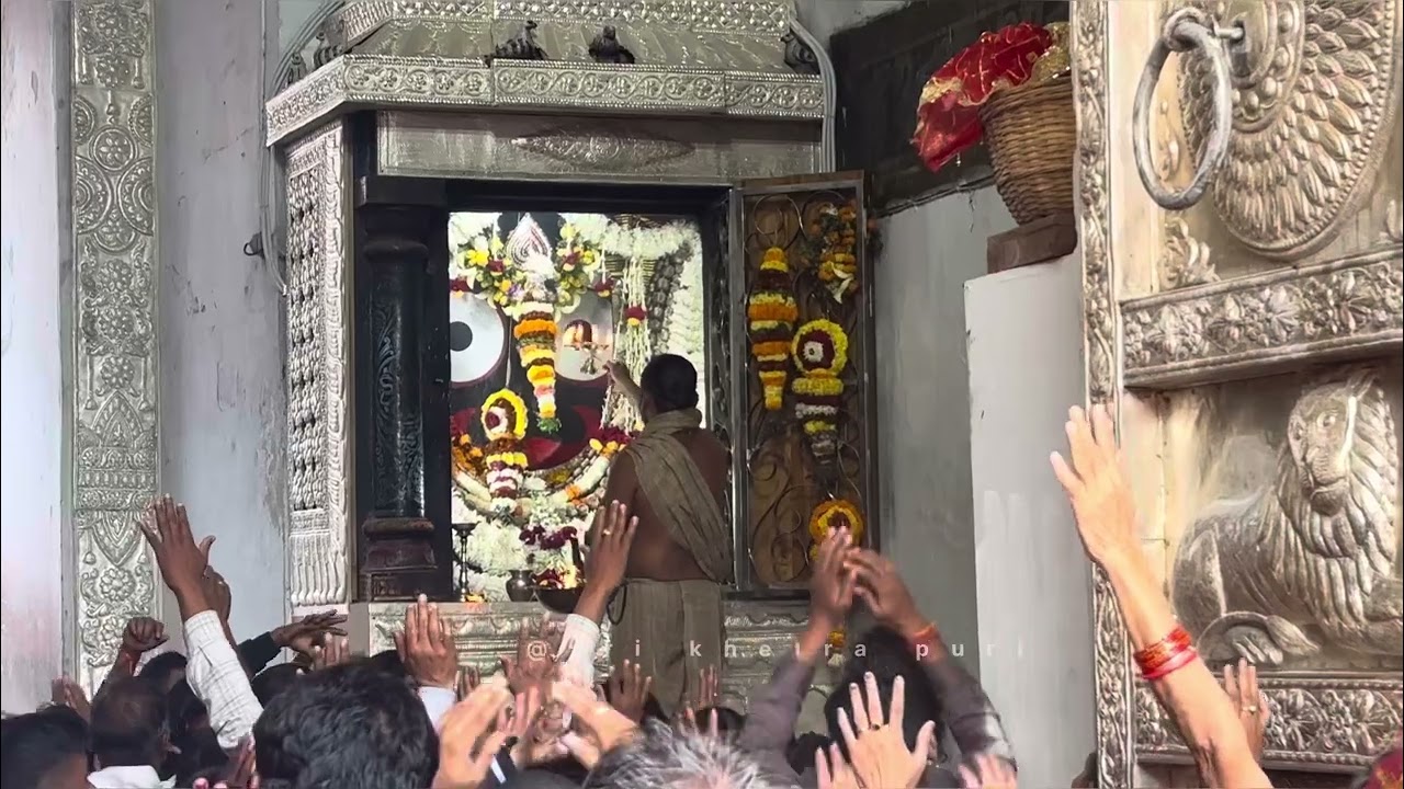 Shree Jagannath temple door opening and Mangal Aarti darshan of shree Jagannath 🙏🏻✨|| Jagannath dham