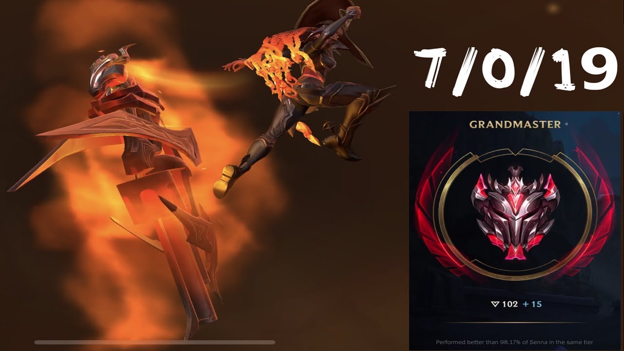 WILD RIFT GRAND MASTER SENNA SUPPORT NO DEATH CHALLENGE (UNCUT) GAMEPLAY