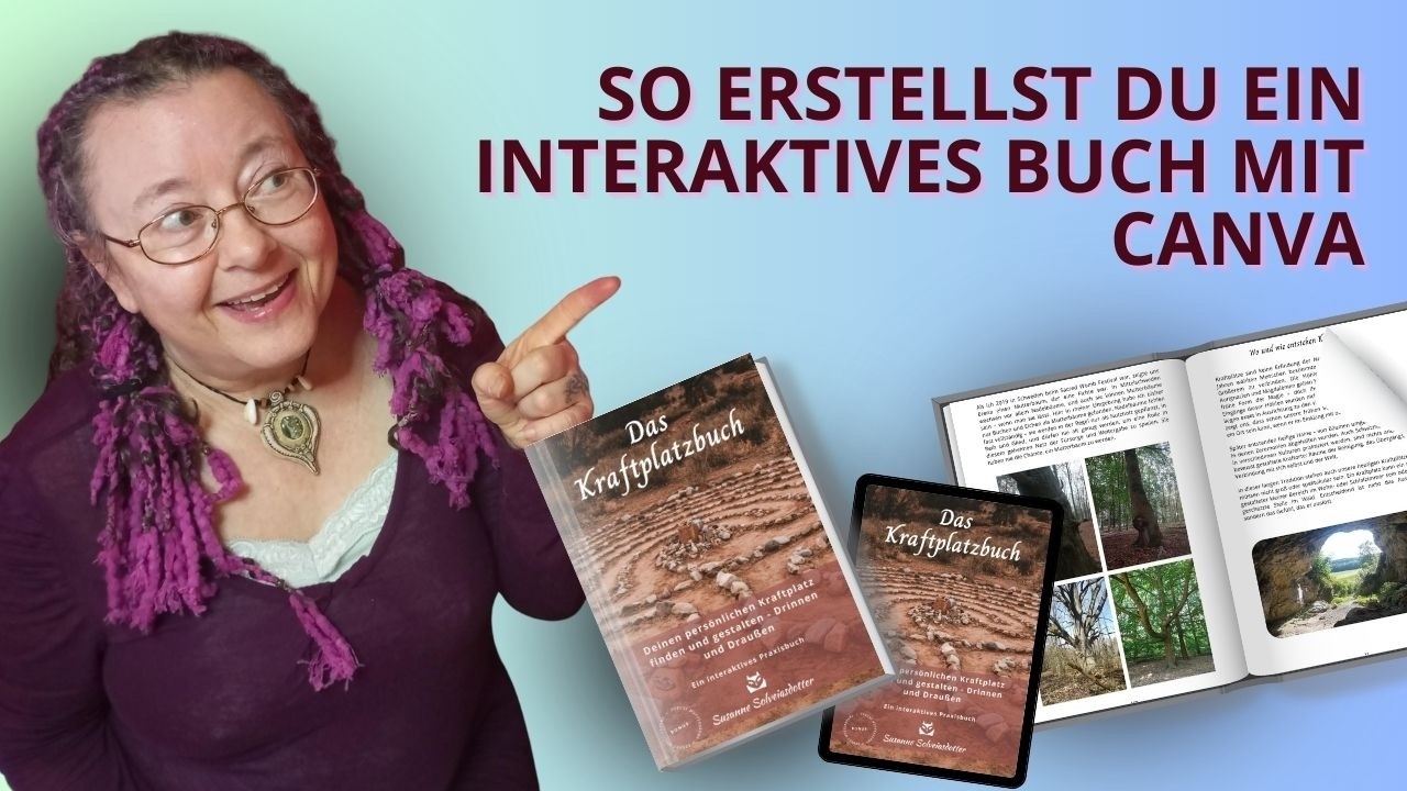 So gestaltest du ein interaktives Buch mit Canva