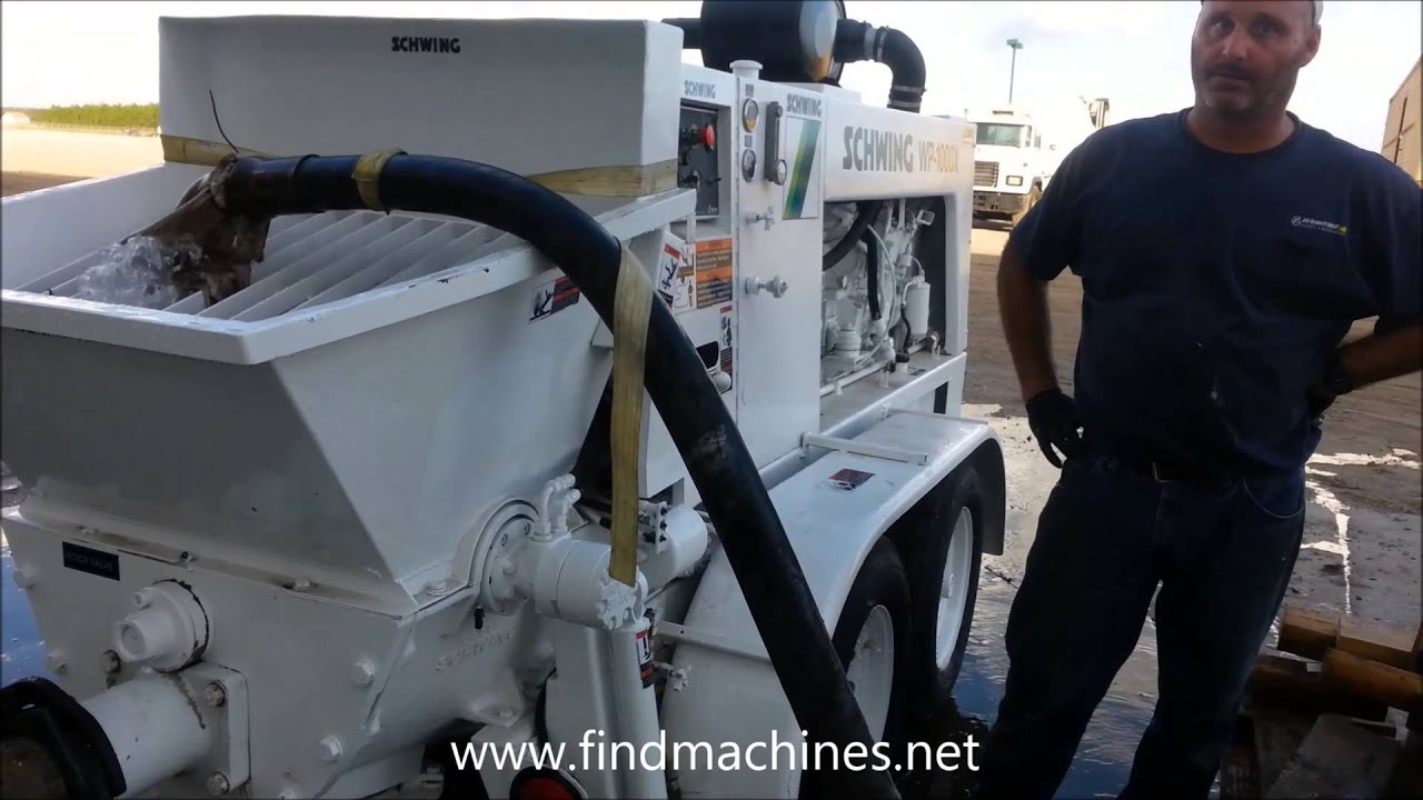 1998 SCHWING WP1000X 0115 Concrete pumps for sale