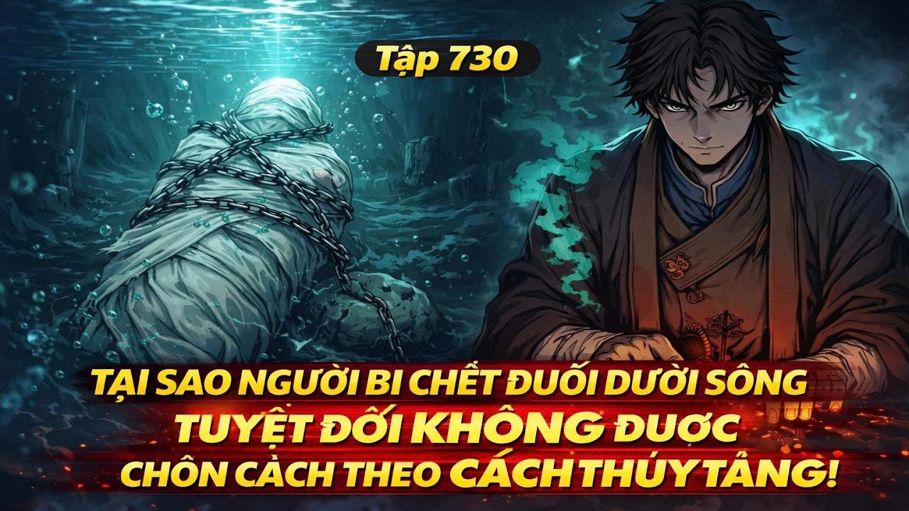 TẠI SAO NGƯỜI BỊ CH.ẾT ĐUỐI DƯỚI SÔNG -  TUYỆT ĐỐI KHÔNG ĐƯỢC CHÔN CÁCH THEO CÁCH THỦY TÁNG