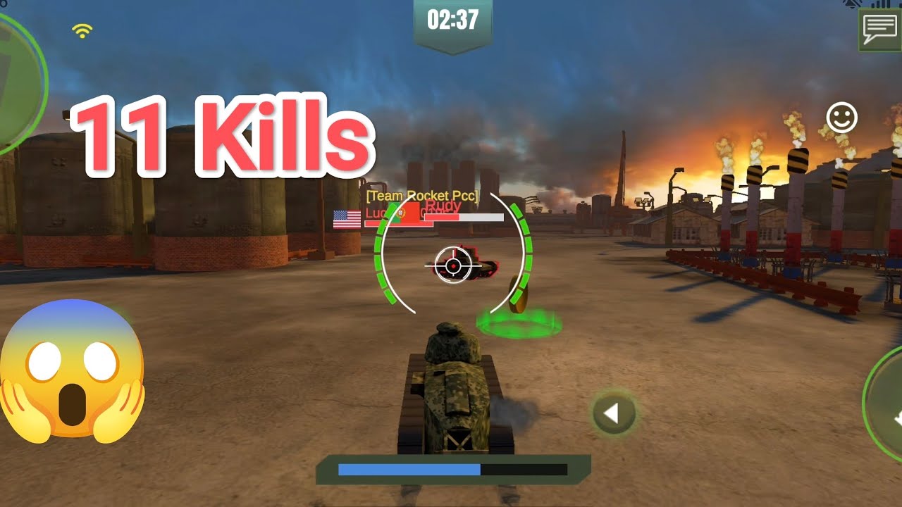 Battle Tanks War Machines | 11 kills | Single Mode | WW3|