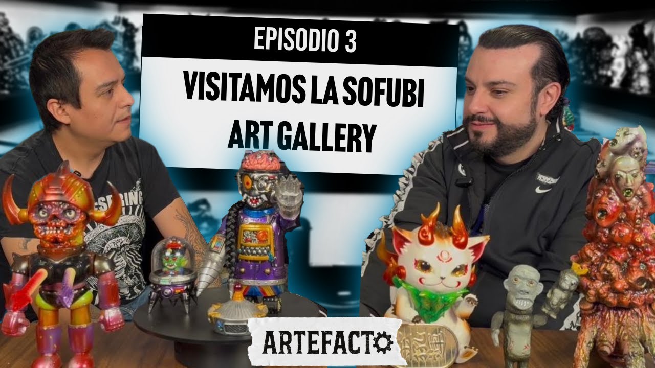 Exhibición Colectiva Navideña del Horror en Sofubi Art Gallery 👻🎄 | Ep. 3