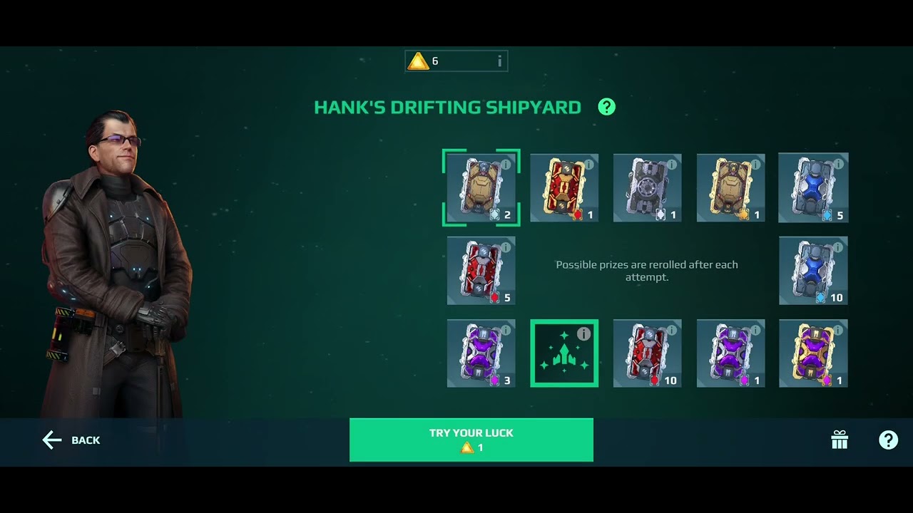 War Robots| hank's shipyard opening from UPGRADE TOKENS #warrobots #gaming #mobile