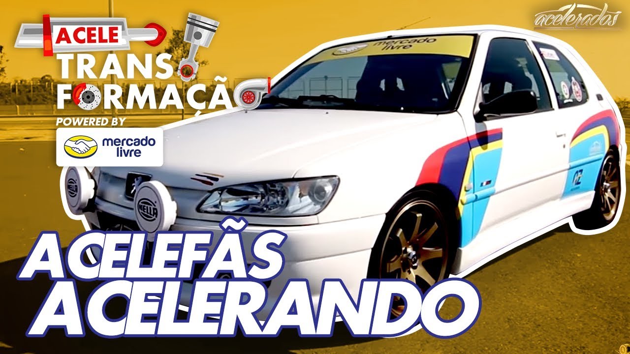 P&Eacute; NO POR&Atilde;O: ACELEF&Atilde;S NO PEUGEOT DE TRACK DAY! - ACELETRANSFORMA&Ccedil;&Atilde;O BY MERCADO LIVRE #4 PT.2