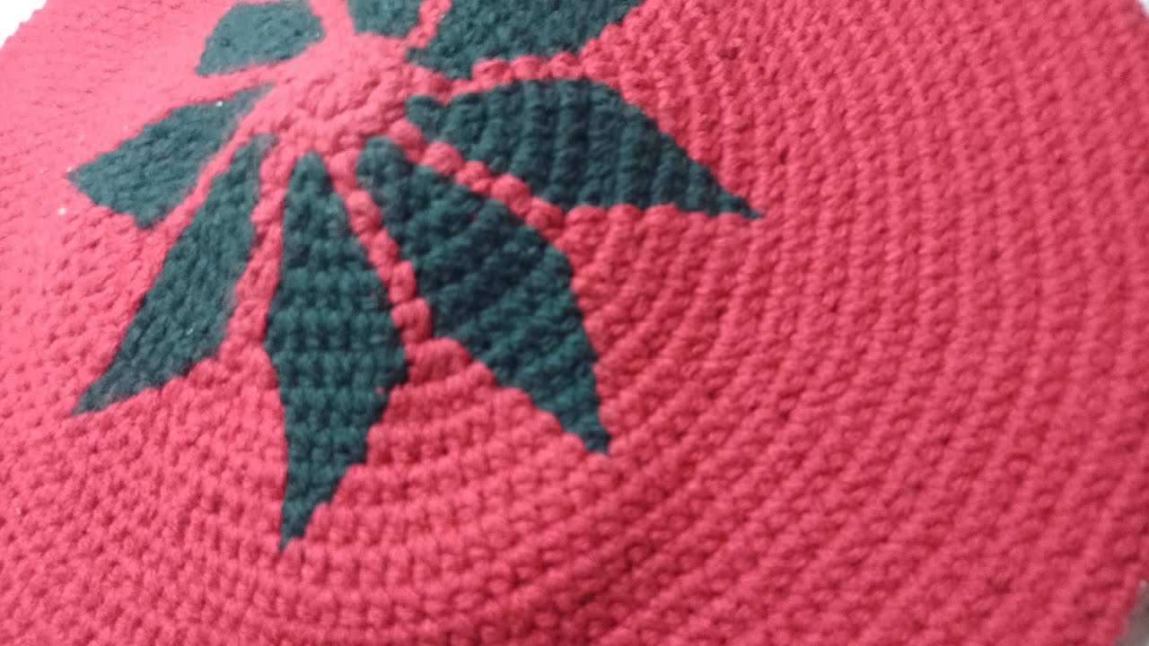 BOINA GAUCHA TEJIDA 💙A CROCHET 😍 #puntoscrochet  #TejiendoBonito #BoinaTejida