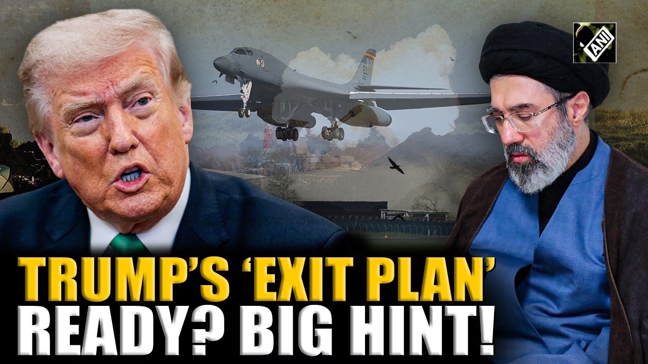 ‘Not ready to leave yet but…’ Trump hints at exit from Iran in ‘near future’ I Middle East Crisis
