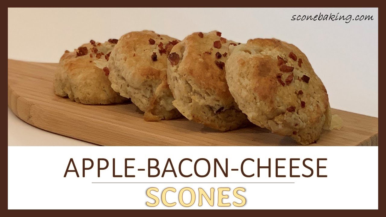 Apple-Bacon-Cheese Scones - video demonstratration