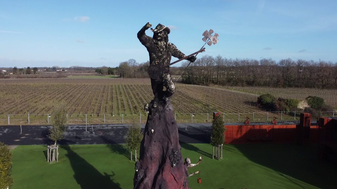 Exploration au drone du site du HellFest