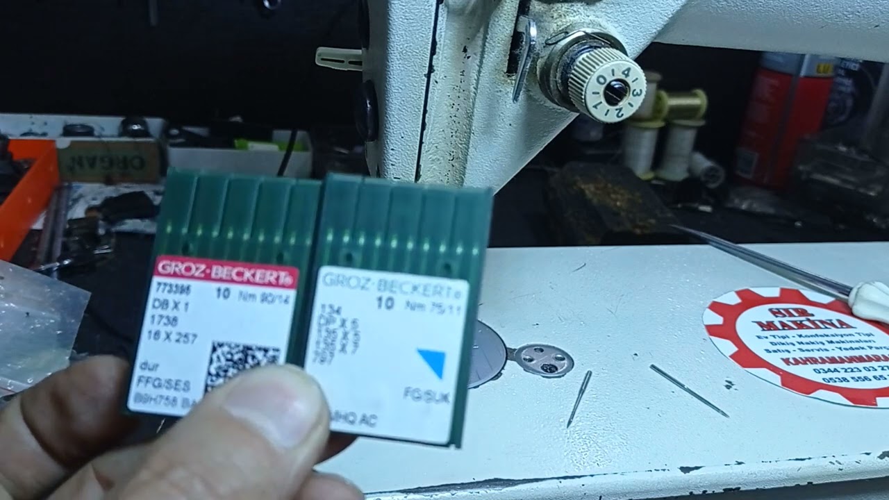 sanayi dikiş makine hangi iğne kullanılır