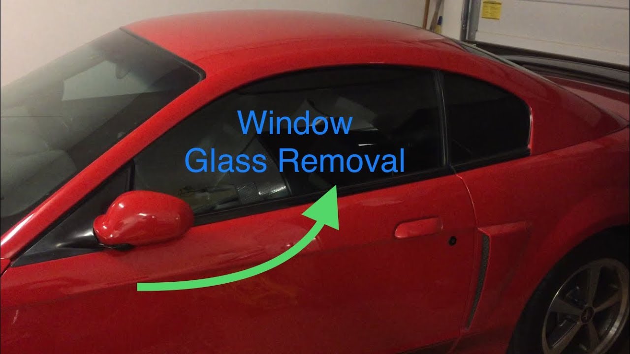 Window removal Ford Mustang 1994 2004 Window Regulator