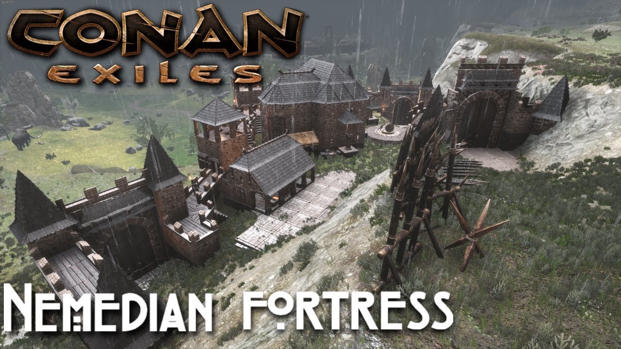Conan Exiles - Nemedian Cliff fortress