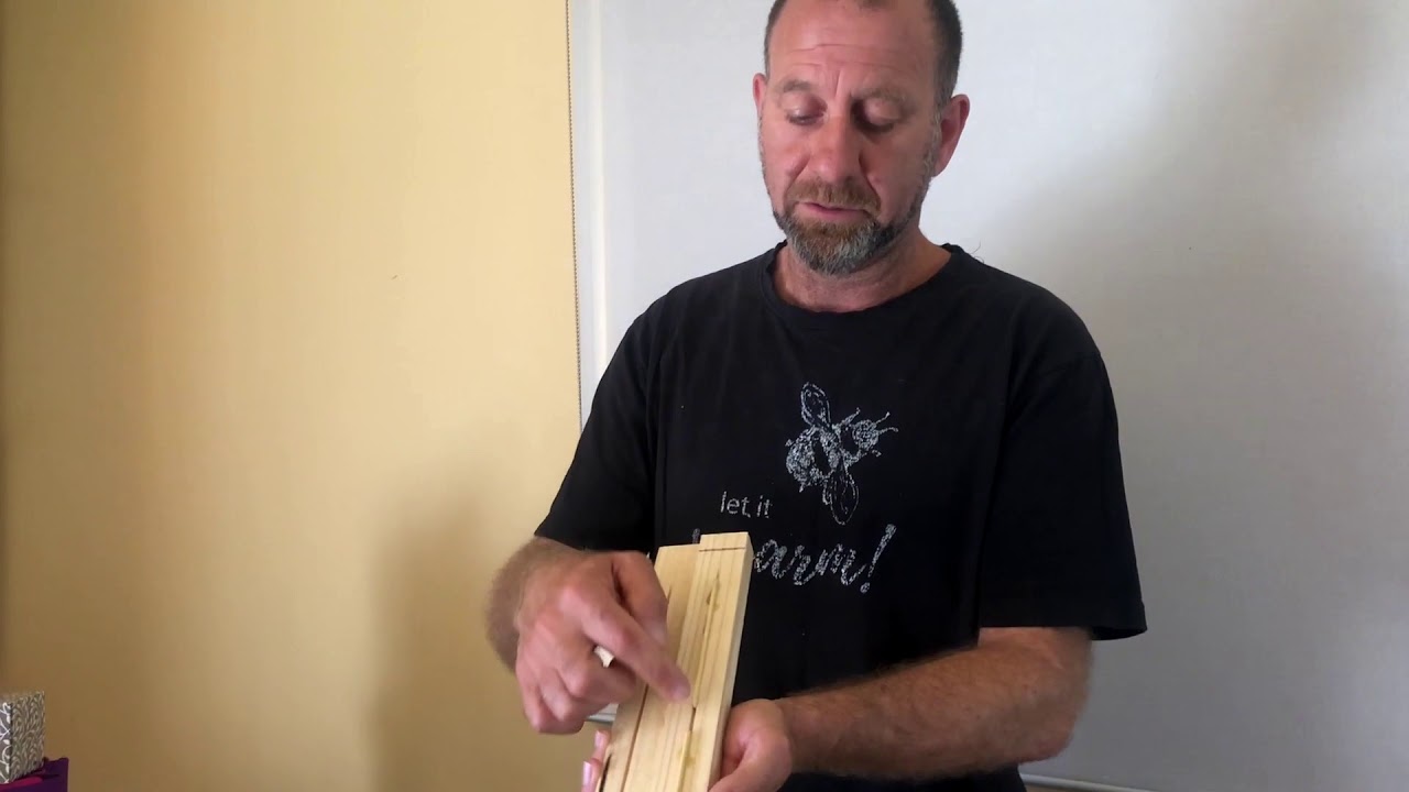 Waxing Top Bars - Kenyan Top Bar Beehives - Natural Beekeeping with Adrian Iodice