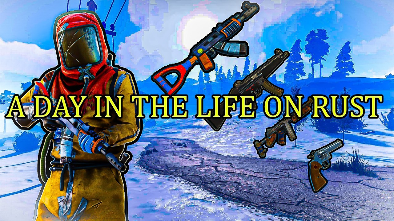 DAY IN THE  LIFE OF A RUST NOOB ...