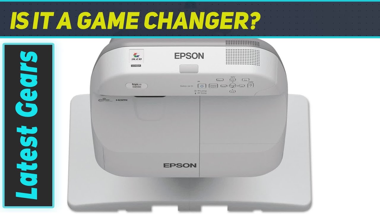 Epson BrightLink 595Wi LCD Projector: The Best in Interactive Touch Technology for Home Cinema