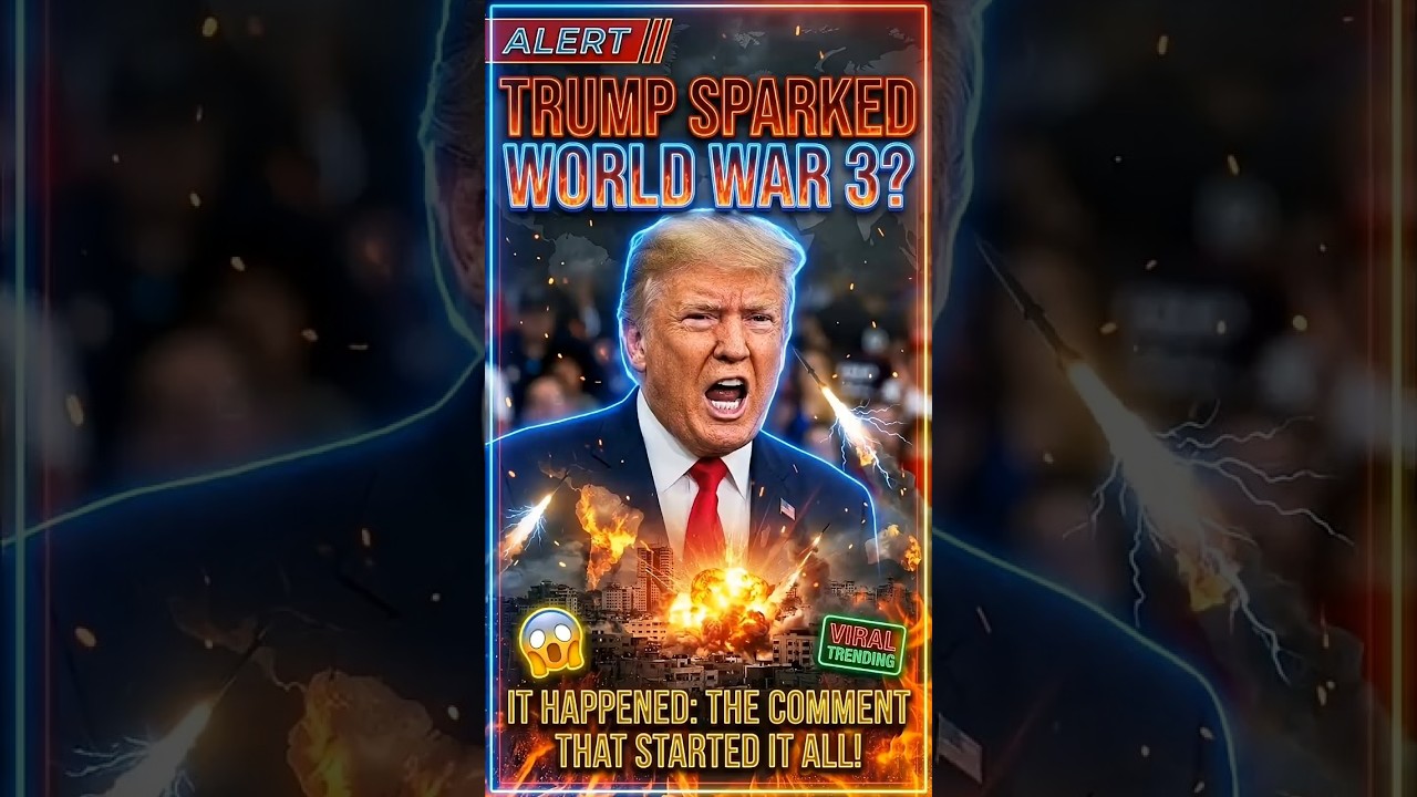 TRUMP CONFIRMS WORLD WAR 3 AND SENDS A SHOCKING MESSAGE TO PUTIN! 😱🚨