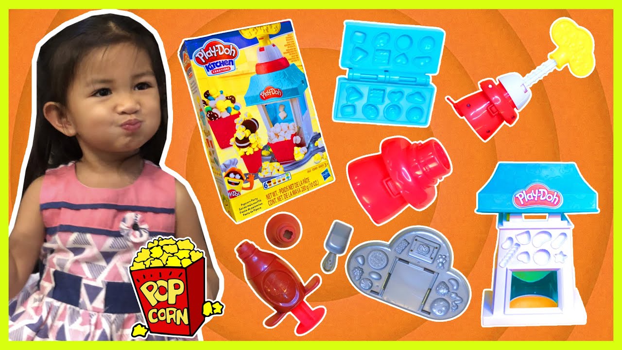 Unboxing Avery's Play Doh Popcorn Machine | Avery&rsquo;s Playhouse