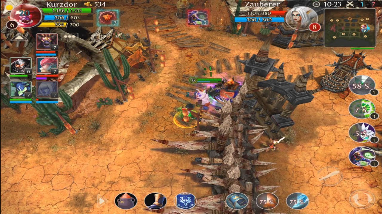 Hoc gameplay #Kurzdor [German][Heroes of Order and Chaos]