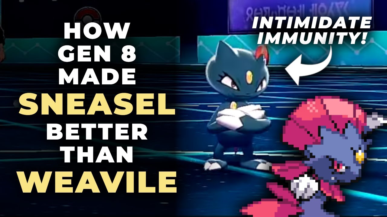 Gen 8 SOMEHOW Made SNEASEL BETTER Than WEAVILE! | Competitive Pokemon Lore