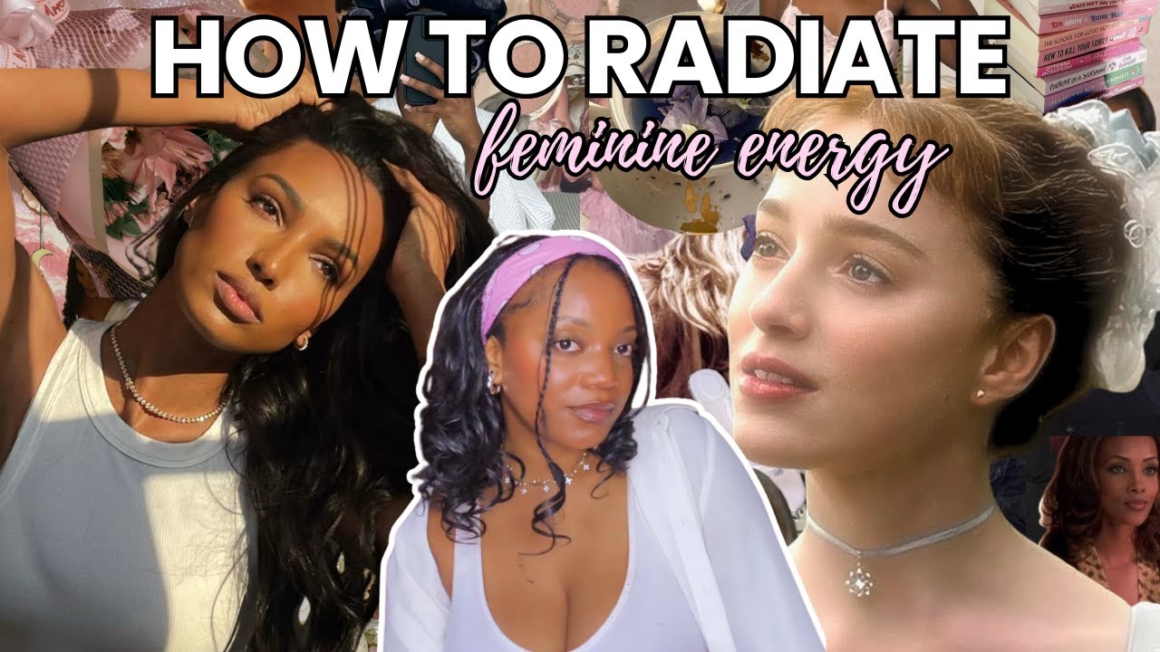 How to RADIATE FEMININE ENERGY | how to become feminine & activate your feminine energy.