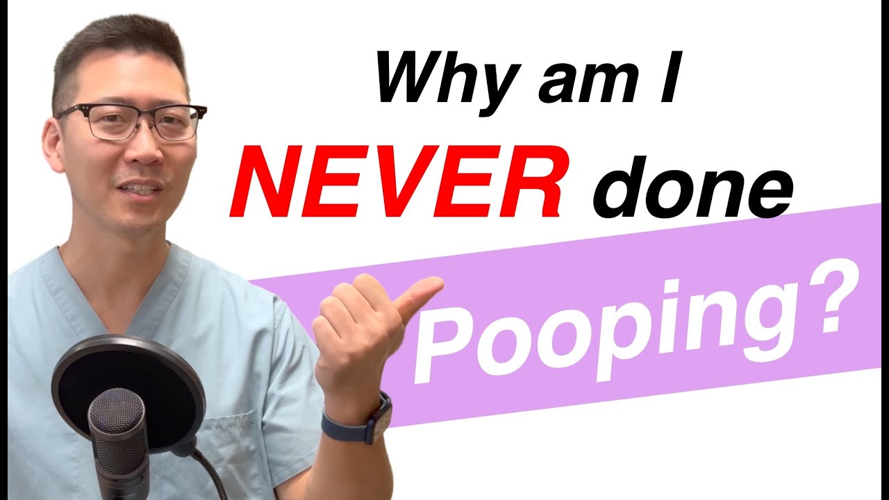Why am I NEVER done POOPing? | Dr. Chung explains!