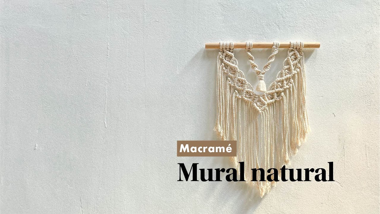 Mural Natural- Mural macramé