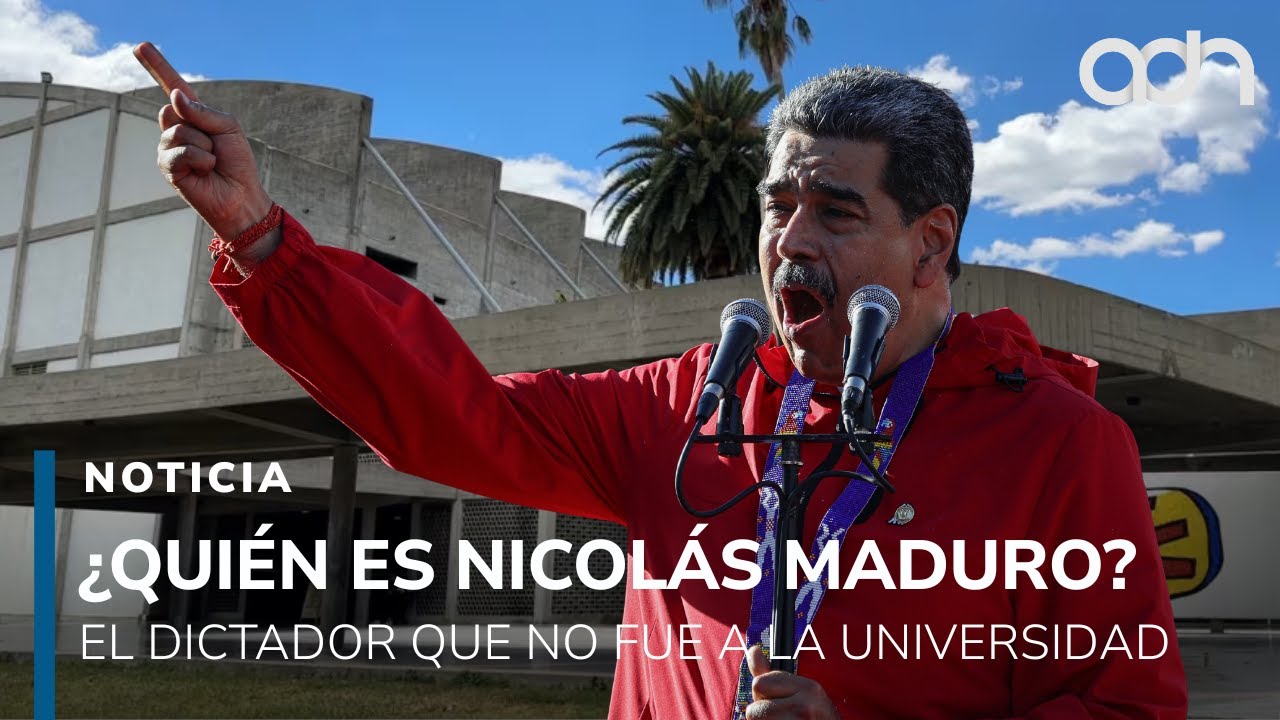 Nicol&aacute;s Maduro, el dictador que nunca fue a la universidad y se convirti&oacute; en presidente de Venezuela