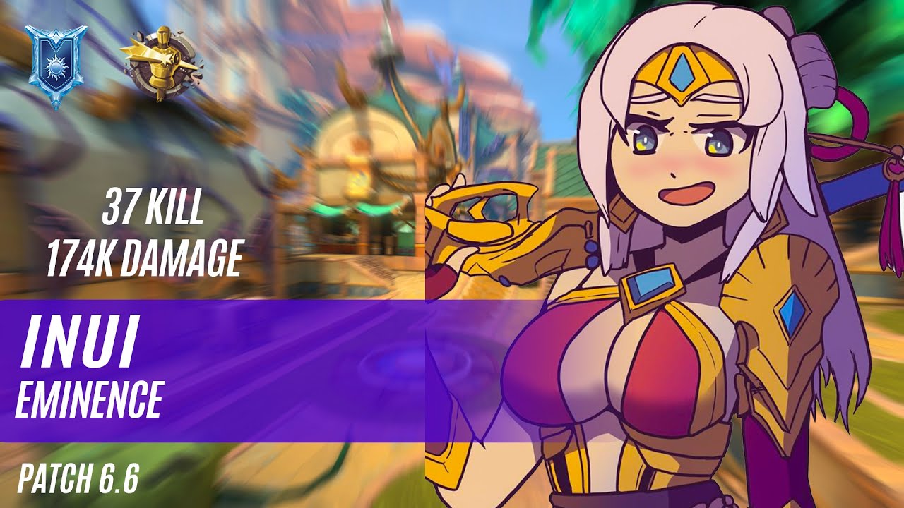 37 KILL 174K DAMAGE INUI LIAN PALADINS COMPETITIVE (DIAMOND) EMINENCE