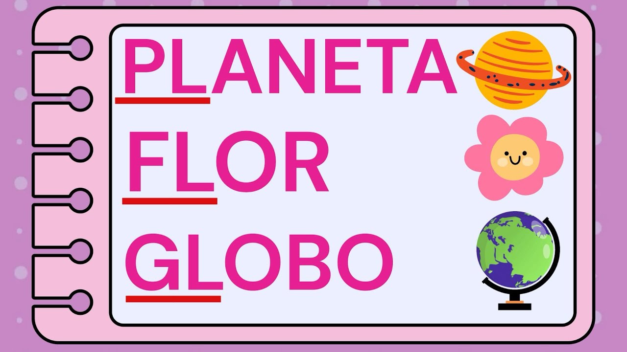 LEITURA DE SÍLABAS COMPLEXAS COM L | BL, CL, FL, GL, PL, TL | Alfabetização Infantil
