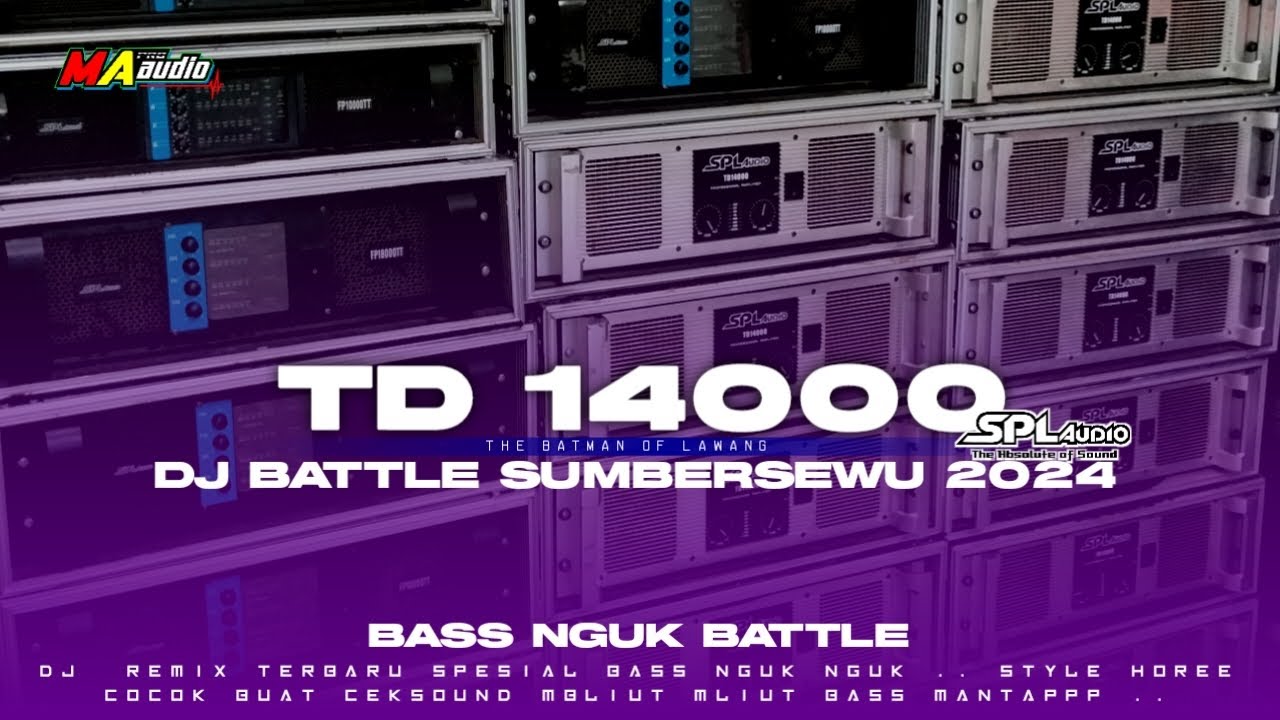 DJ BATTLE SUMBERSEWU JINGLE MA AUDIO || versi TD 14000 SPL &bull;DJ BASS NGUK MA&bull; #maaudiolawang