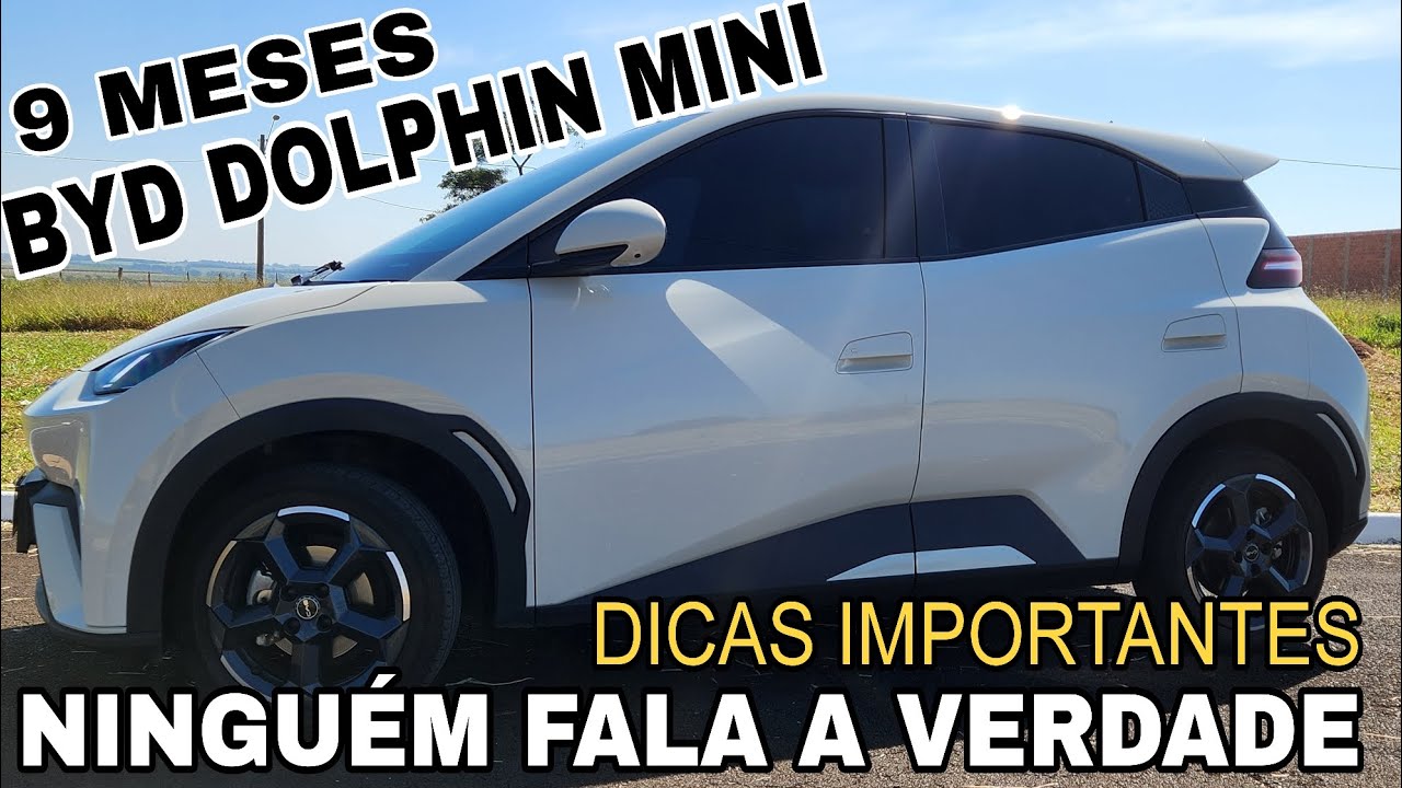 BYD DOLPHIN MINI 2025 | Depois de 9 Meses Falei toda a Verdade Opinião do Dono!!!