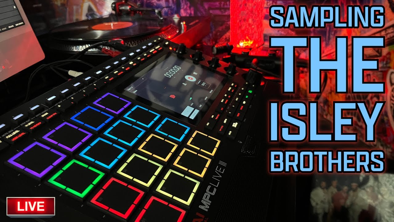 Sampling The Isley Brothers (MPC Live 3) - VIRAL BEATS