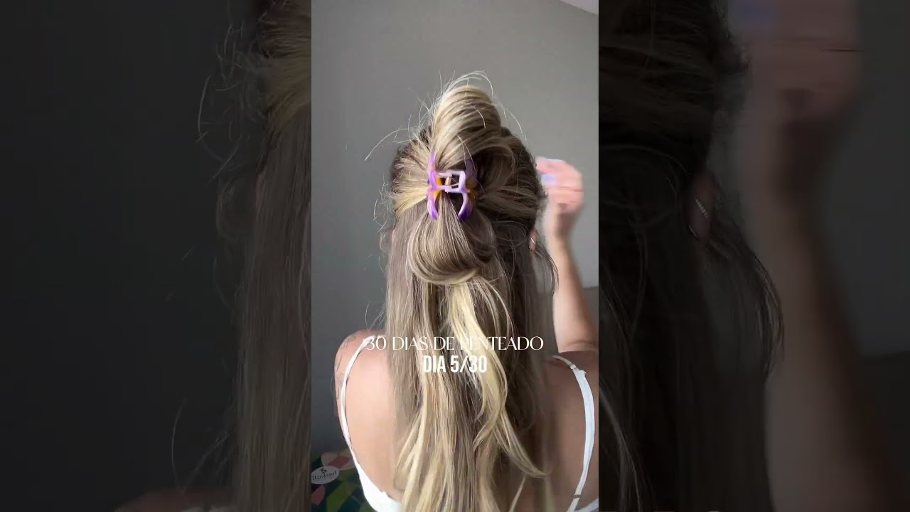 Presilha de Flor para o Cabelo | Mini Store Acess&oacute;rios