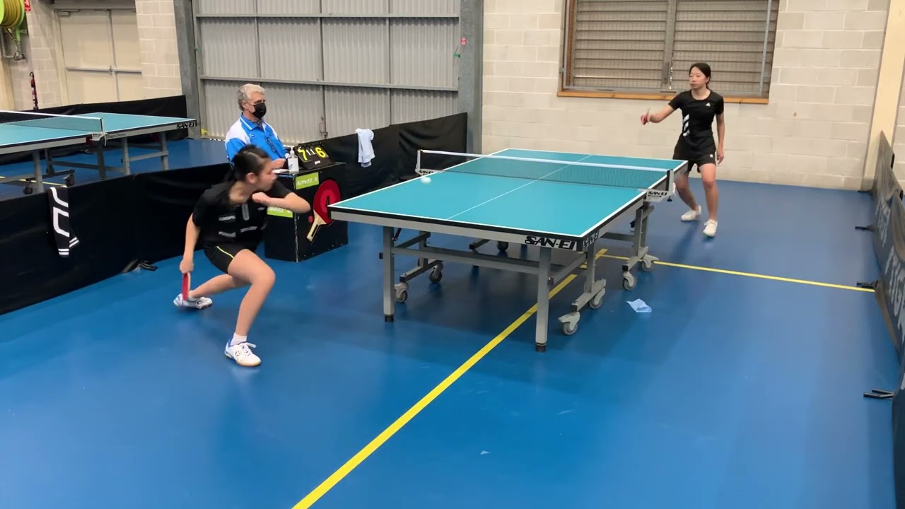 2022 TTA Tour Sydney - U19 QF - Yvonne Liu vs. Cherry Le - Set 3
