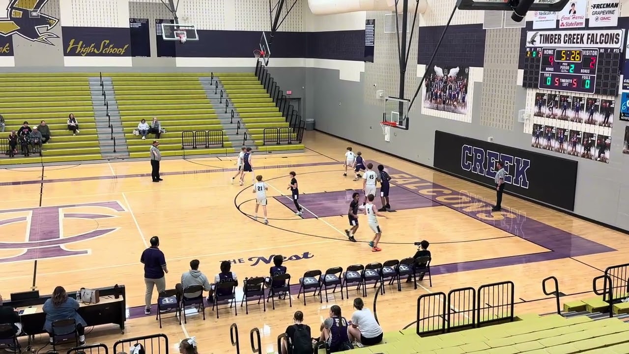 Timberview middle school vs Trinity Springs middle c team basketball Game