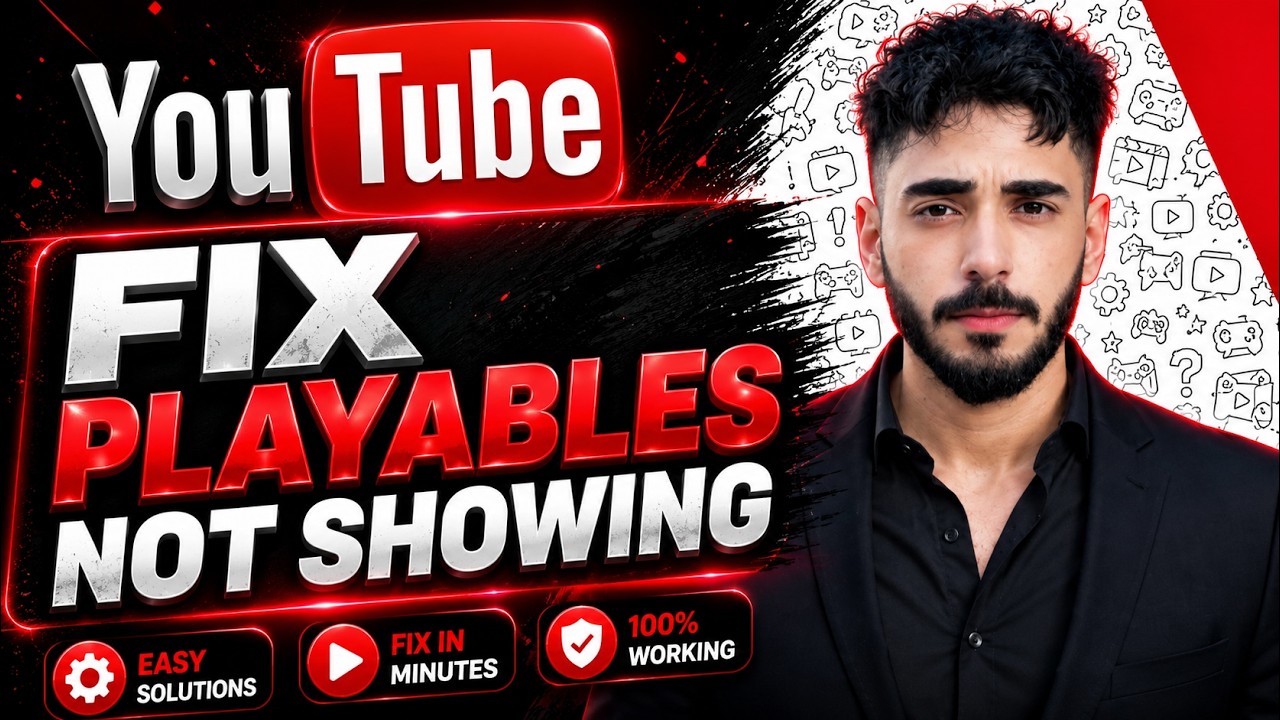 How to Fix Playables Not Showing on YouTube - (Simple Guide)