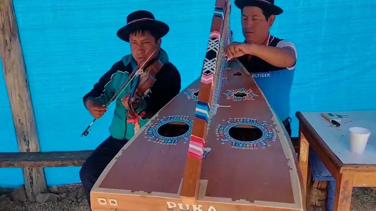 HUAYNO SENTIMENTAL ARPA & VIOLIN / CURACHA DE AYMARAES & PUKACHA DE UMAMARCA