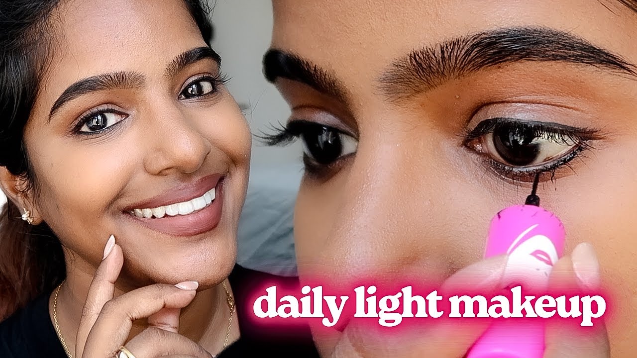 How To Do Beginner Friendly Quick Daily Light Makeup🚨(With Clear Explanation👀)