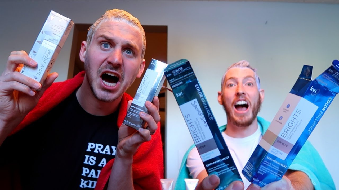 DYING OUR HAIR CRAZY COLORS!