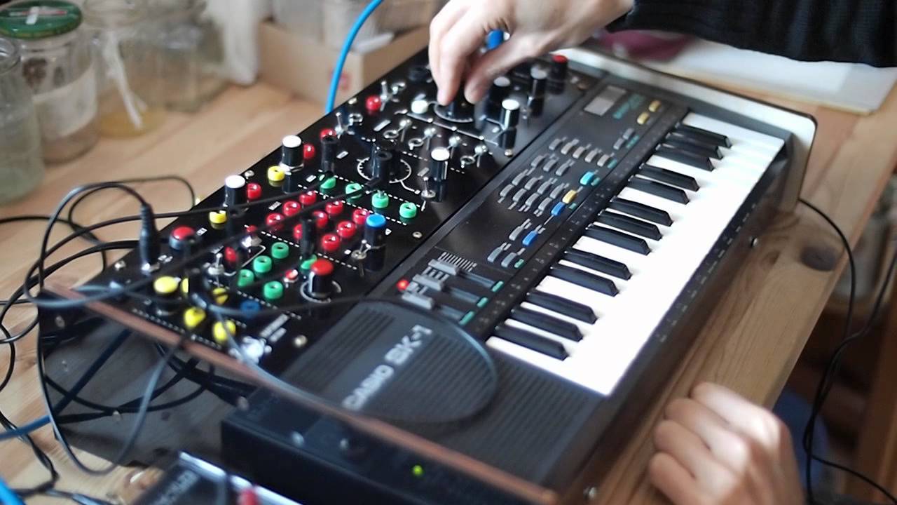 papernoise concertodrone mk3 (circuit-bent casio SK-)1 demo