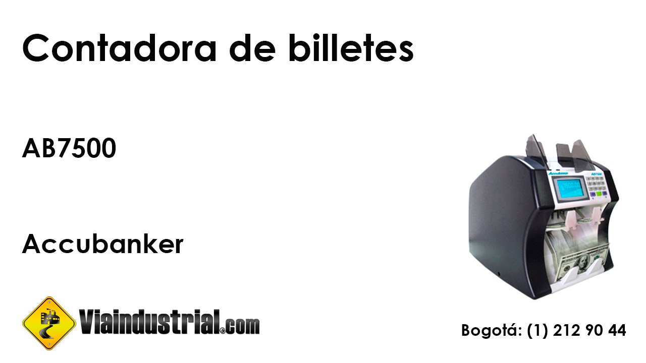 Contadora de billetes AB7500