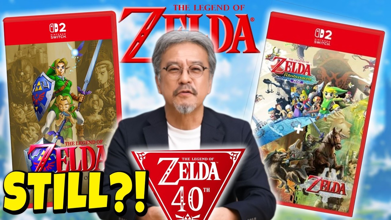 Legend Of Zelda 40TH Anniversary STILL HAPPENING?! | Wind waker hd,TP + Ocarina of time!